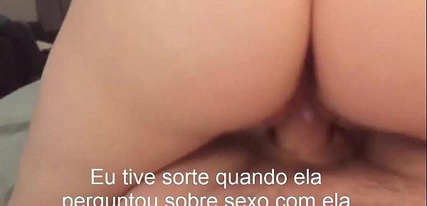  GF brasileira tesão precisava sentir seu pau gozar dentro dela ,teen prostitute sextape